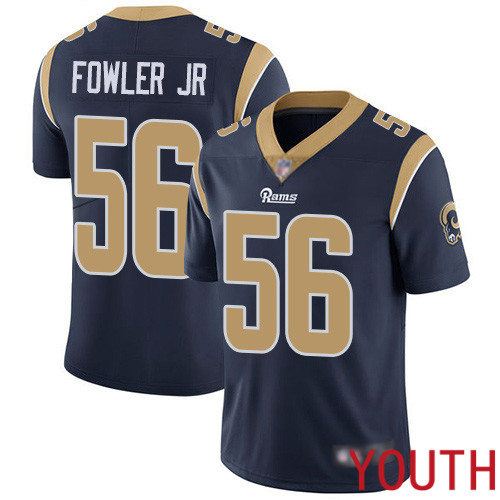 Los Angeles Rams Limited Navy Blue Youth Dante Fowler Jr Home Jersey NFL Football #56 Vapor Untouchable->women nfl jersey->Women Jersey